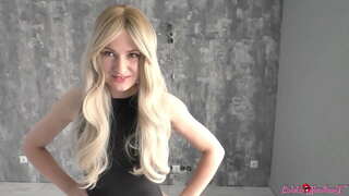 Pantyhose на Дечко - Девојка Blowjob и Возење Кур - Laloka4you