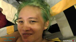 Blowjob POV และก็ชอบน้ำเชื้อที่หน้า!