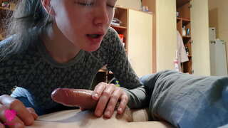 Небрежный менән сперма ауыҙ иткән мөкиббән баш красотки миниатюрный blow job